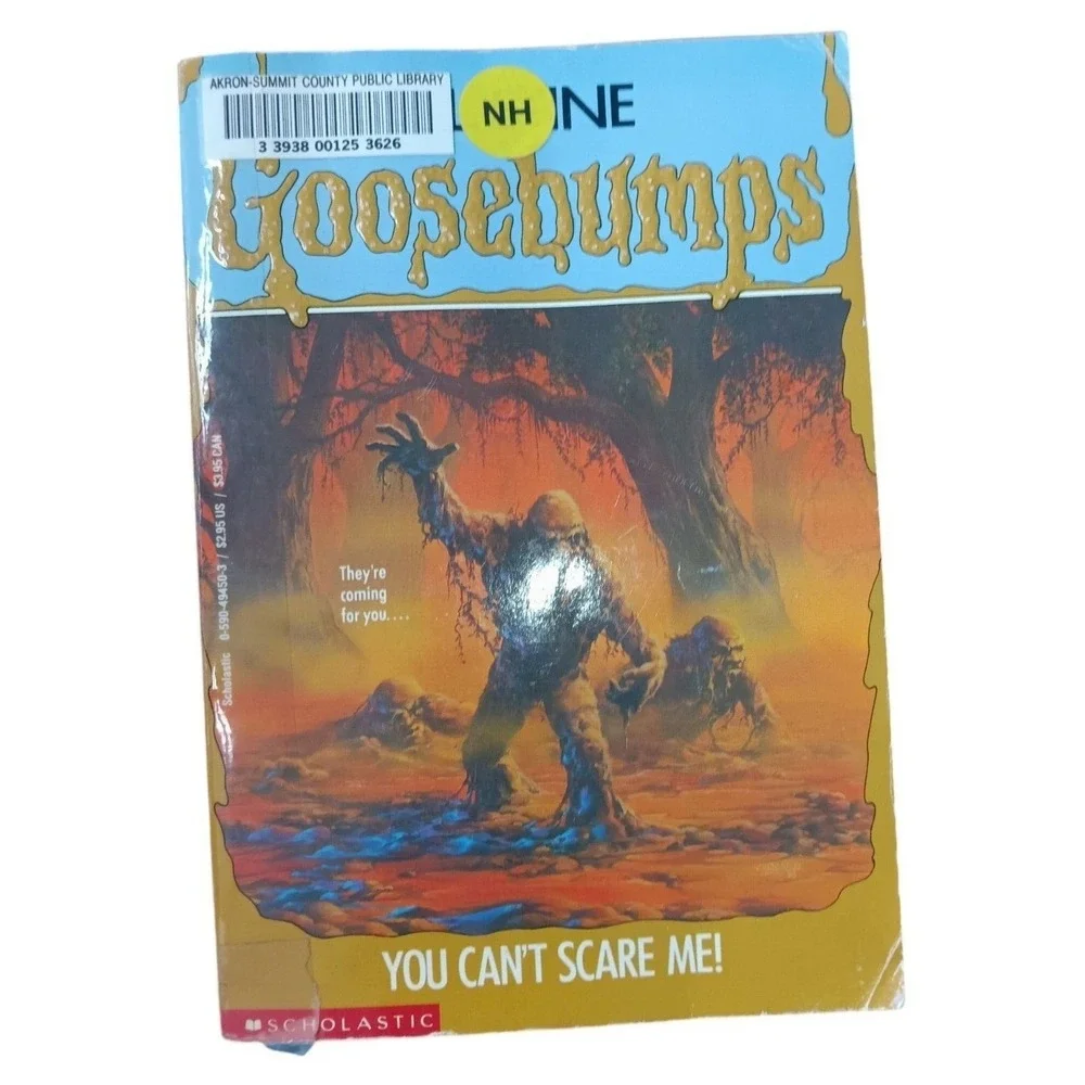 Vintage‎ 1974 R.L.Stine Goosebumps Book #15 You Can't Scare Me, Tight Binding